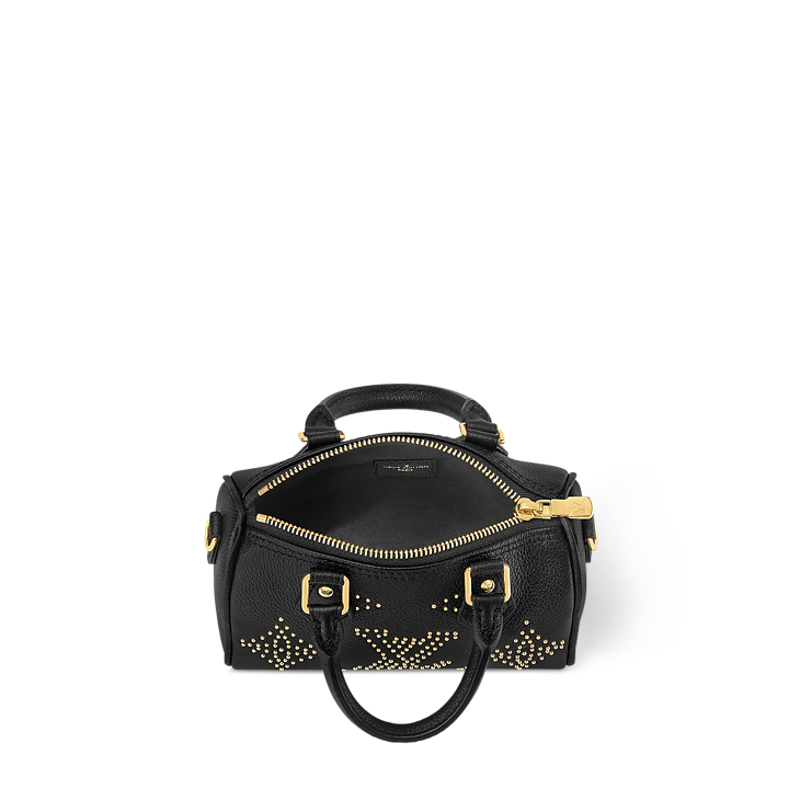 Sac Nano Speedy Cuir Monogram Empreinte Portefeuilles et petite